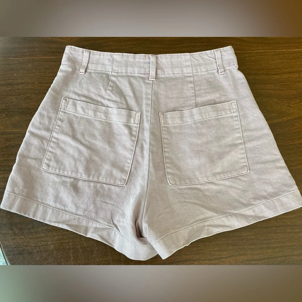 Universal Thread High Rise pleated front denim Shorts - Picture 4 of 6